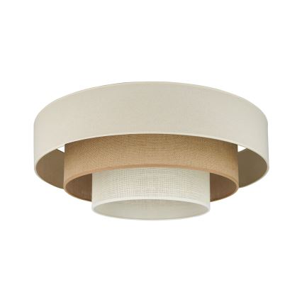 Brilagi - Светодиодный потолочный светильник DENVER LUNETA LED/12W/230V диам. 60 см 3000K/4000K/6400K бежевый/кремовый
