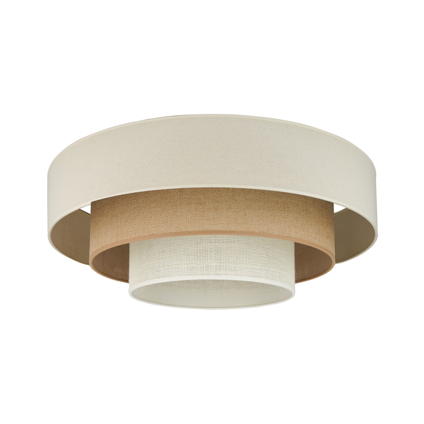 Brilagi - Светодиодный потолочный светильник DENVER LUNETA LED/12W/230V диам. 60 см 3000K/4000K/6400K бежевый/кремовый
