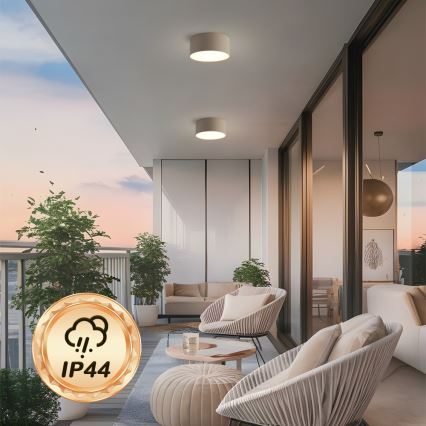 Brilagi - LED потолочный светильник для ванной FORIS LED/20W/230V диаметр 15 см бежевый IP44