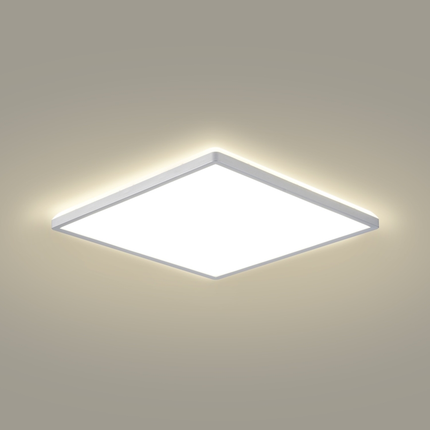 Brilagi - LED потолочный светильник для ванной ULTRA SLIM LED/24W/230V 42x42 см серебристый IP54