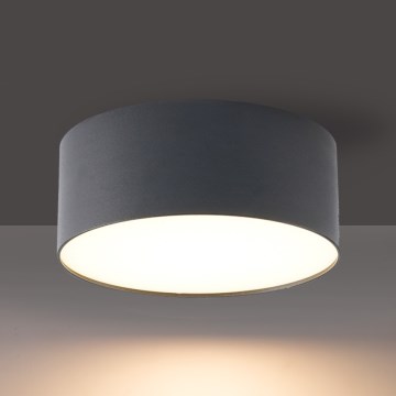 Brilagi - LED потолочный светильник для ванной комнаты FORIS LED/20W/230V диаметр 15 см, антрацит IP44