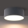 Brilagi - LED потолочный светильник для ванной комнаты FORIS LED/20W/230V диаметр 15 см, антрацит IP44