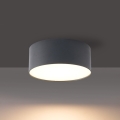 Brilagi - LED потолочный светильник для ванной комнаты FORIS LED/9W/230V диаметр 9 см антрацит IP44 CRI 90