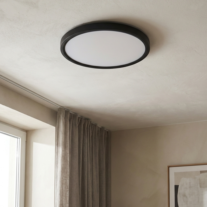 Brilagi - потолочный LED-светильник ESTELA LED/18 Вт/230 В Ø 30 см черный