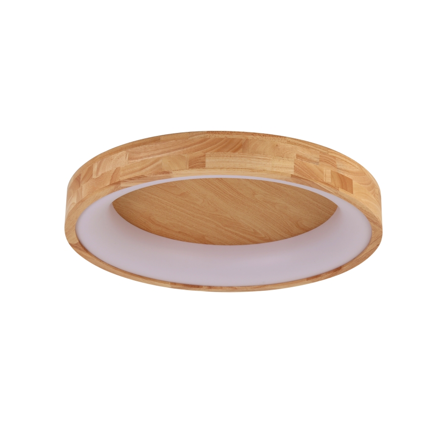 Brilagi - потолочный светильник LED FALCON WOOD, 40 Вт, 230 В, 3000/4000/6000 К, диаметр 60 см, с деревянной отделкой