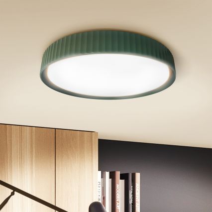 Brilagi - LED потолочный светильник LUCIA LED/24W/230V диам. 31 см зелёный