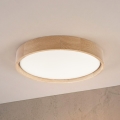Brilagi - LED потолочный светильник MANAROLA PLAIN LED/24W/230V 3000K Ø 41 см, дуб