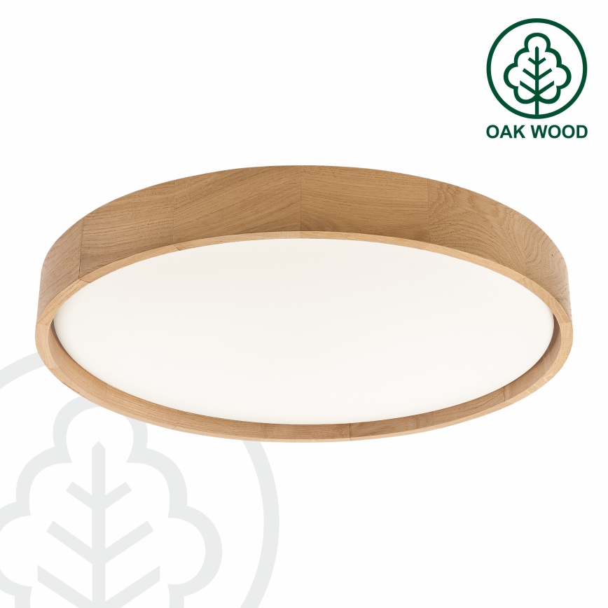 Brilagi - LED потолочный светильник MANAROLA PLAIN LED/36W/230V 3000K, диаметр 48 см, дуб