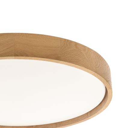 Brilagi - LED потолочный светильник MANAROLA PLAIN LED/36W/230V 3000K, диаметр 48 см, дуб