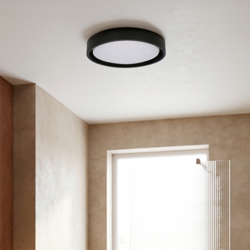 Brilagi - LED-потолочный светильник MATTEO LED/24 Вт/230 В, диаметр 31 см, черный