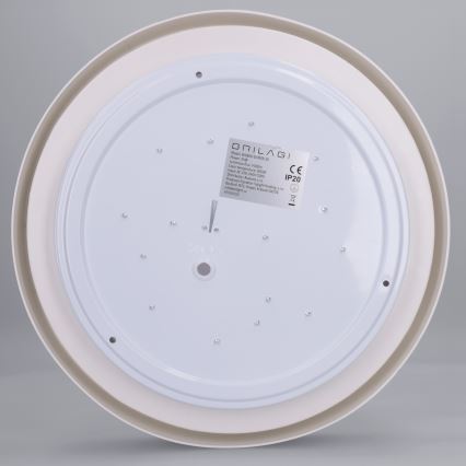 Brilagi - LED-потолочный светильник MATTEO LED/24 Вт/230 В, диаметр 31 см, черный