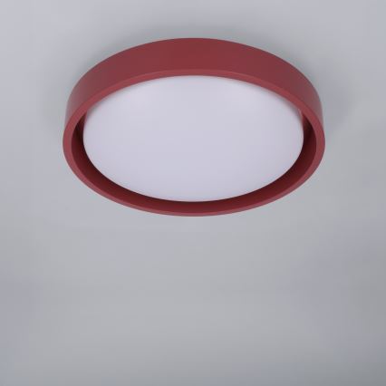 BRILAGI - LED потолочный светильник MATTEO LED/24 Вт/230 В Ø 31 см красный