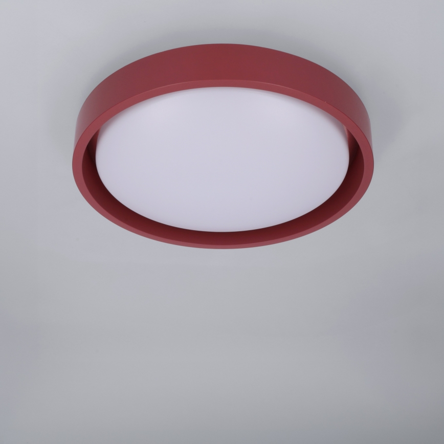 BRILAGI - LED потолочный светильник MATTEO LED/24 Вт/230 В Ø 31 см красный