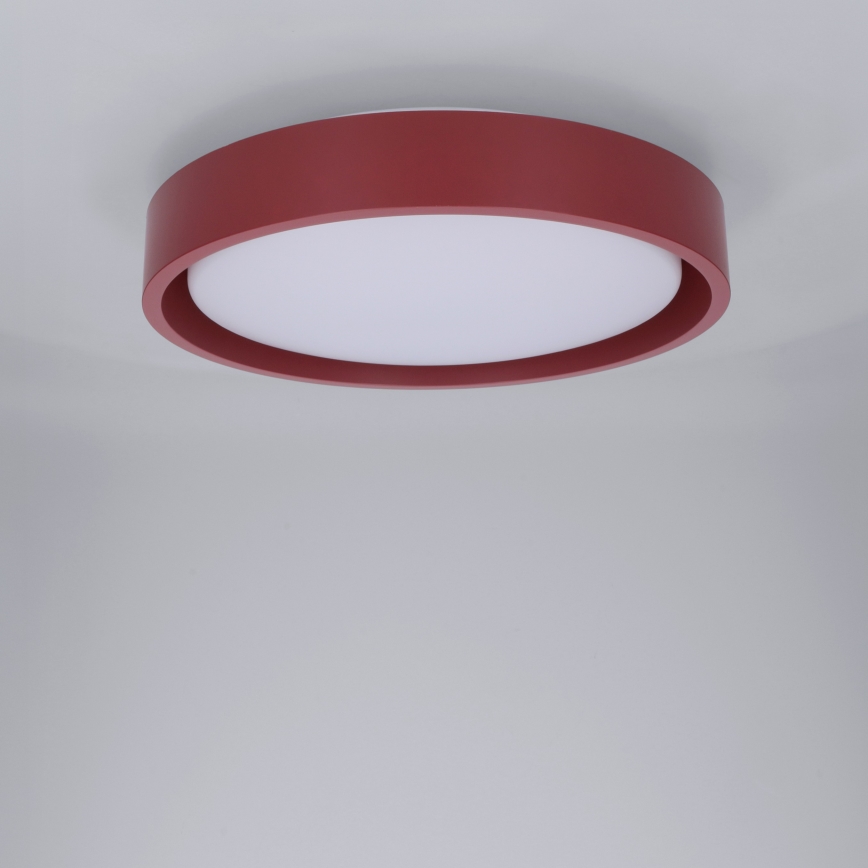 BRILAGI - LED потолочный светильник MATTEO LED/24 Вт/230 В Ø 31 см красный