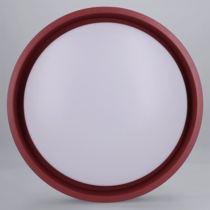 BRILAGI - LED потолочный светильник MATTEO LED/24 Вт/230 В Ø 31 см красный