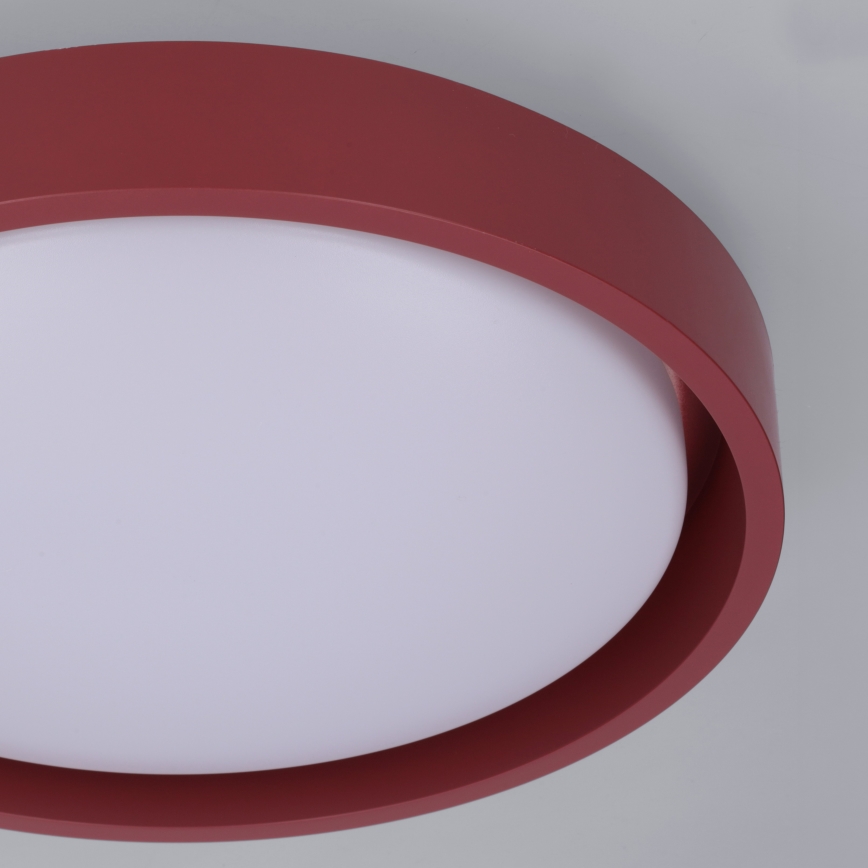 BRILAGI - LED потолочный светильник MATTEO LED/24 Вт/230 В Ø 31 см красный