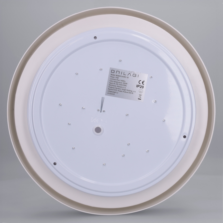BRILAGI - LED потолочный светильник MATTEO LED/24 Вт/230 В Ø 31 см красный