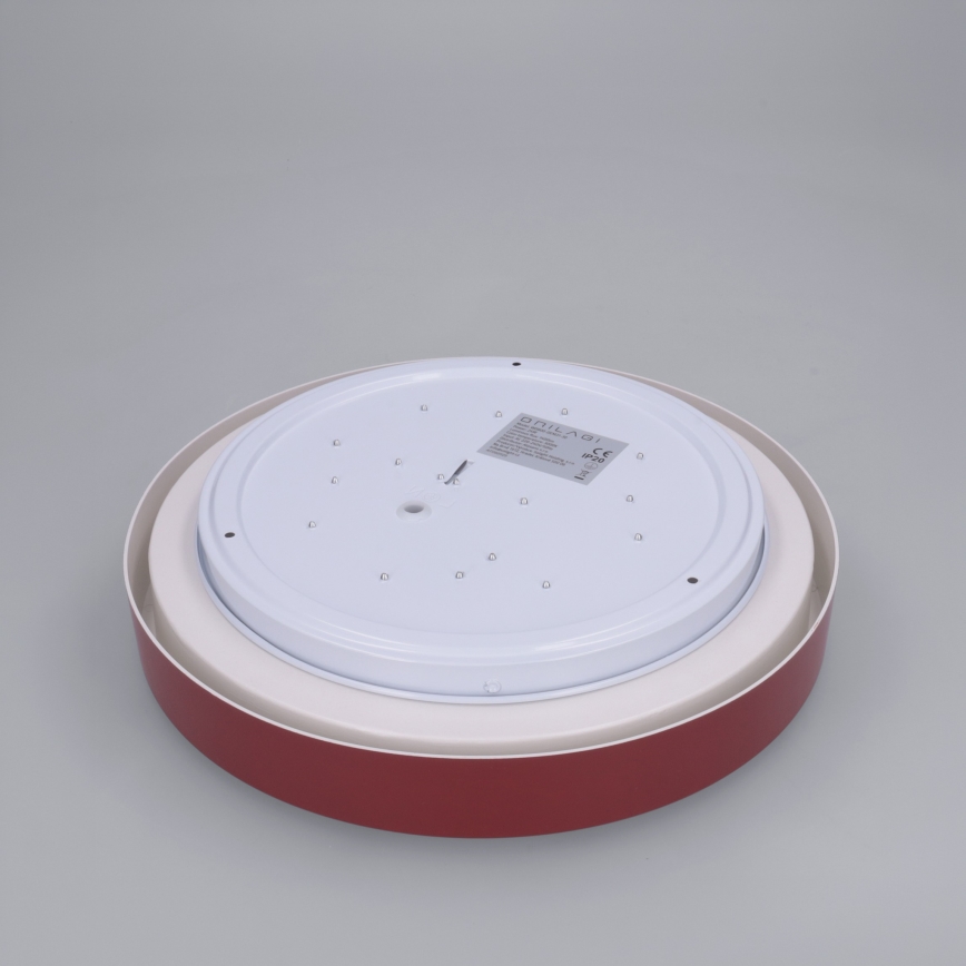 BRILAGI - LED потолочный светильник MATTEO LED/24 Вт/230 В Ø 31 см красный