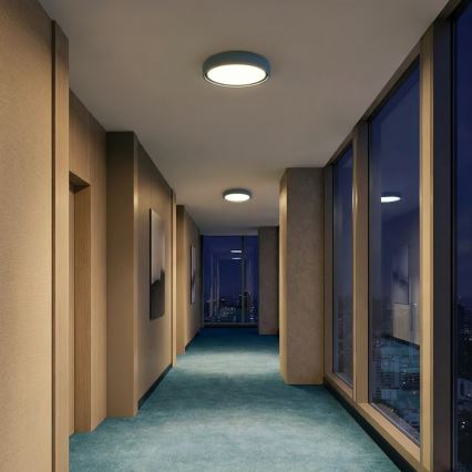 Brilagi - LED потолочный светильник MATTEO LED/24W/230V диаметр 31 см бирюзовый