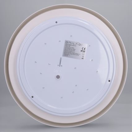 Brilagi - LED-потолочный светильник MATTEO LED/24W/230V, диаметр 31 см, тауп