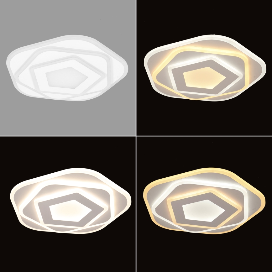 Brilagi - Диммируемый потолочный светильник MODERN MINI LED/53W/230V 3000-6000K диам. 30 см + дистанционный пульт управления