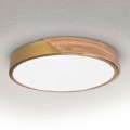 BRILAGI - LED Потолочный светильник PILANA LED/24W/230V дуб/золото Ø 30 см