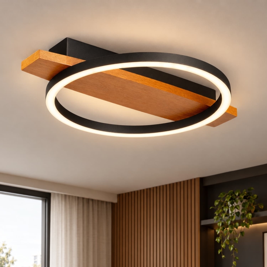 BRILAGI - LED потолочный светильник PLANK LED/16W/230V 4000K 30x40 cm деревянный