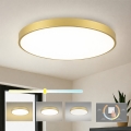 Brilagi - LED потолочный светильник POOL LED/100W/230V 3000/4500/6000K, диаметр 80 см, золотой