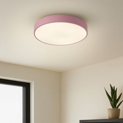 Brilagi - LED потолочный светильник POOL LED/36W/230V 3000/4000/6000K, диаметр 30 см, розовый