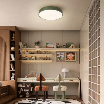 Brilagi - LED потолочный светильник POOL LED/36W/230V 3000/4000/6000K, диаметр 30 см, зелёный