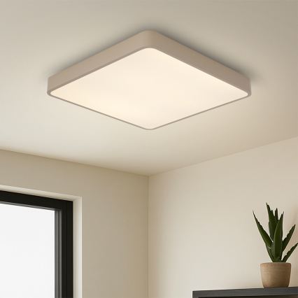 Brilagi - LED потолочный светильник POOL LED/36W/230V 3000/4000/6000K 40x40 см бежевый