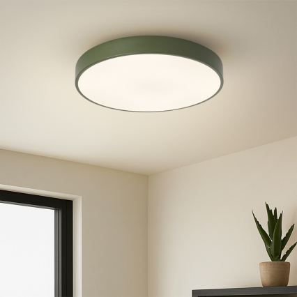 Brilagi - LED потолочный светильник POOL LED/48W/230V 3000/4000/6000K, диаметр 40 см, зелёный