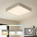 Brilagi - LED потолочный светильник POOL LED/48W/230V 3000/4000/6000K 50x50 cm бежевый