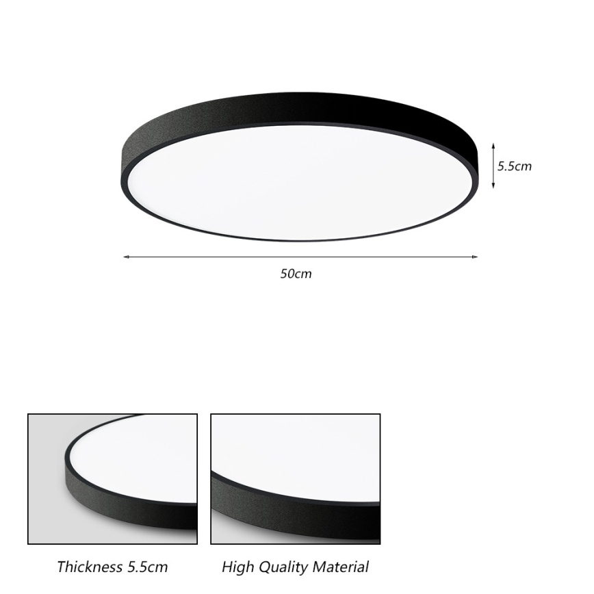 Brilagi - LED-потолочный светильник POOL LED/60 Вт/230 В 3000/4000/6000 К 50 см