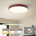 Brilagi - LED потолочный светильник POOL LED/60W/230V 3000/4000/6000K, диаметр 50 см, бордовый