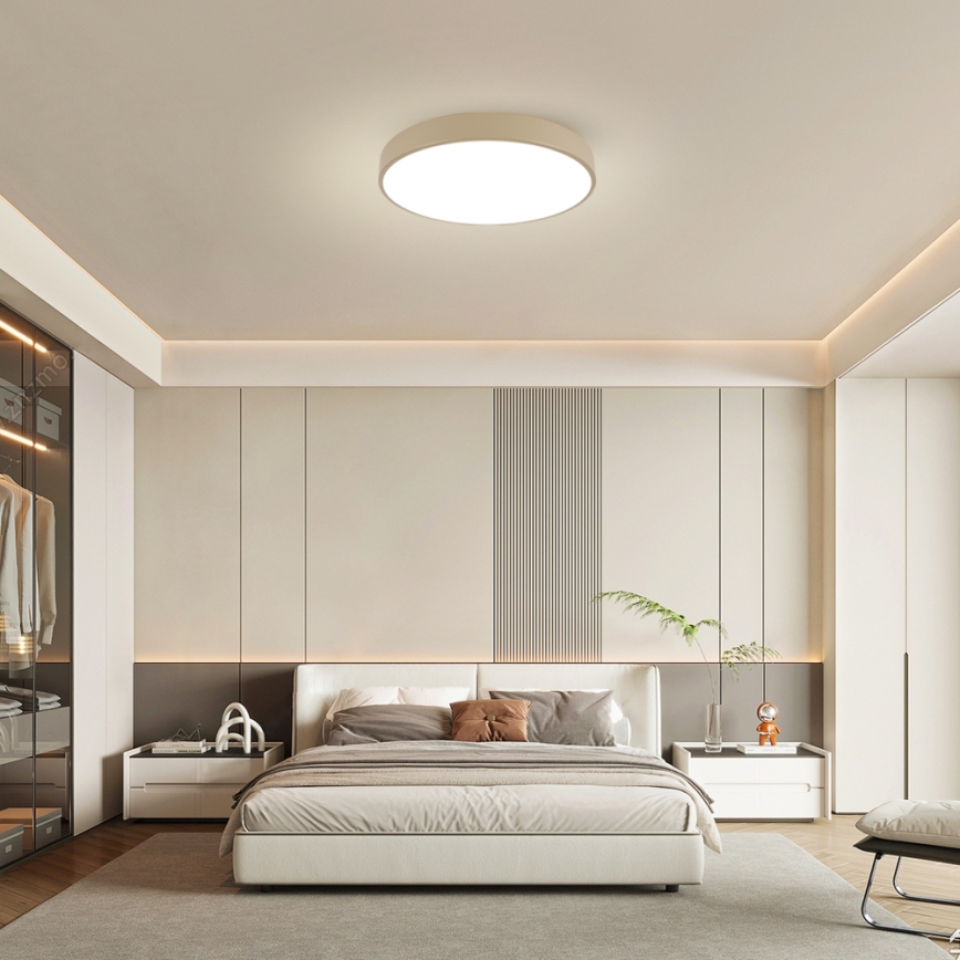 Brilagi - LED потолочный светильник POOL LED/60W/230V 3000/4500/6000K Ø 60 см, бежевый