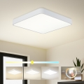 Brilagi - LED потолочный светильник POOL SQUARE LED/48 Вт/230 В 3000/4000/6000 К 50x50 см белый