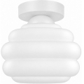BRILAGI - LED Потолочный светильник RETRO GLASS 1xE27/60W/230V Ø 20 см белый/белый