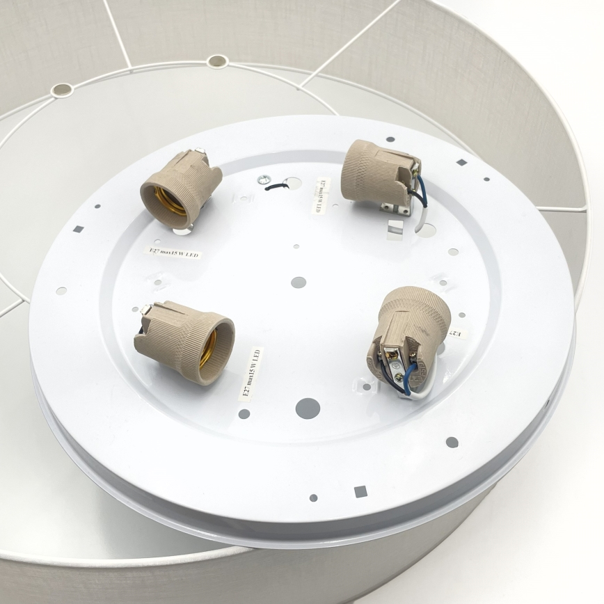 Brilagi - LED-потолочный светильник SIRIJA 4xE27/60W/230V, диаметр 60 см, белый