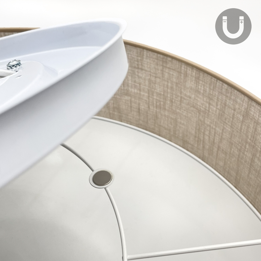 Brilagi - LED потолочный светильник SIRIJA 4xE27/60W/230V диаметр 60 см бежевый