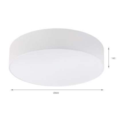 BRILAGI - LED потолочный светильник SIRIJA 4×E27/15 Вт/230 В, диаметр 60 см, белый