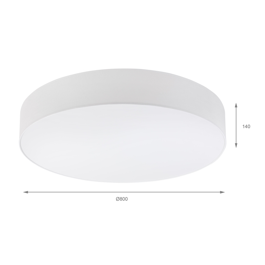 Brilagi - LED потолочный светильник SIRIJA, 6x E27/60W/230V, диам. 80 см, белый