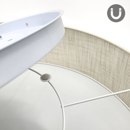 Brilagi - LED потолочный светильник SIRIJA 6xE27/60W/230V диаметр 80 см кремовый