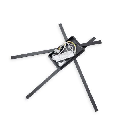 Brilagi - светодиодный потолочный светильник STRIPES LED/30W/230V 51x78 см, чёрный