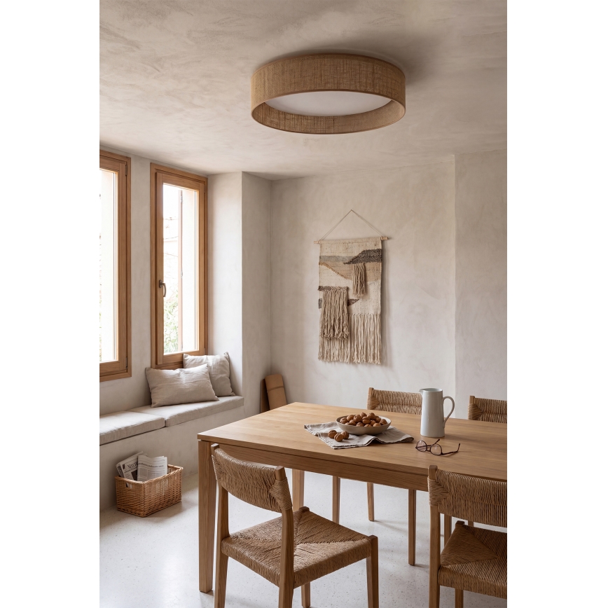 Brilagi - LED потолочный светильник VELVET SIMPLE LED/24 Вт/230 В 3000 К диаметр 45 см бежевый