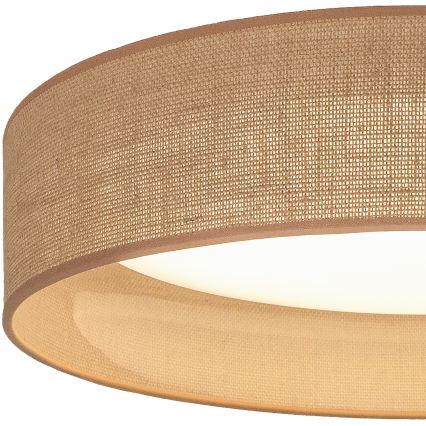 Brilagi - LED потолочный светильник VELVET SIMPLE LED/24 Вт/230 В 3000 К диаметр 45 см бежевый