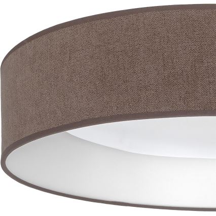 Brilagi - LED потолочный светильник VELVET SIMPLE LED/24W/230V 3000K диаметр 45 см коричневый