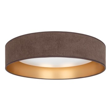 Brilagi - LED потолочный светильник VELVET SIMPLE LED/24W/230V 3000K диаметр 45 см коричневый/золотой