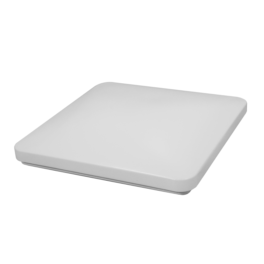 Brilagi - LED потолочный светильник VELVET SQUARE LED/24W/230V 43x43 cm серый