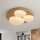 Brilagi - LED потолочный светильник VISBY WOOD LED/36W/230V, диаметр 50 см, коричневый